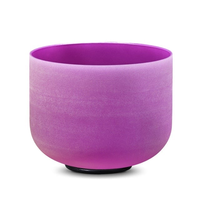 10" Colored Crystal Singing Bowl
